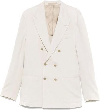 Eleventy Blazer doppiopetto - Toni neutri