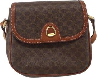 Celine Pre-owned Cross Body Bags, female, Brown, Size: ONE SIZE Pre-owned Vintage Cross Body Bag