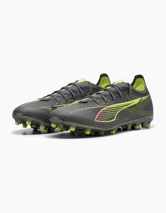 Puma Mens Ultra 5 Match Mg Firm Ground Football Boots - Grey - Size: 10.5
