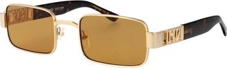 Dsquared2 D2 0156/S - Heren - Zonnebrillen - Geel - 54 MM - Accessoires