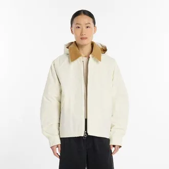 New Balance Donna Lunar New Year Woven Jacket in Beige, Nylon, Taglia XL