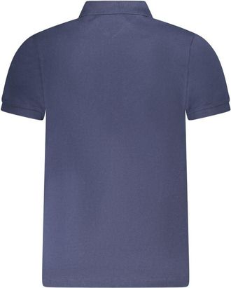Tommy Hilfiger Cotton Polo Shirt - Blue