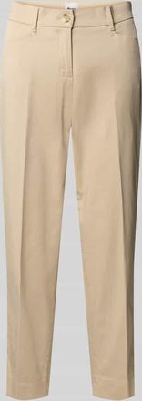 Brax Brax Straight Fit Stoffhose mit Lyocell-Anteil Modell Mara in Sand, Gr&ouml;&szlig;e 32