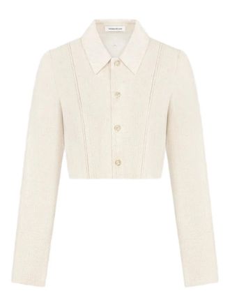 Mani&egrave;re De Voir Camicia crop Florine - Toni neutri