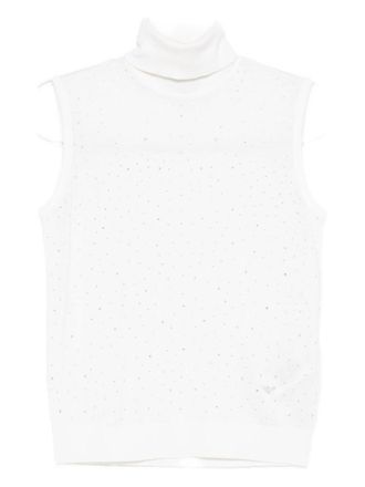 Emporio Armani Wool Turtle-Neck Top