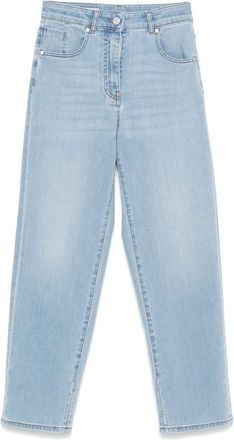 PESERICO Light Blue Trousers