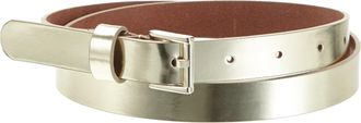 MGM Womens Dolce Small Belt, Gold (Light Gold), 75 cm