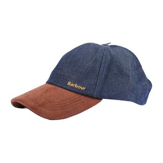 Barbour Mya Denim Cap - unisex - Petten - Blauw - ONE Size - Denim - Accessoires