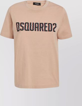 Dsquared2 cotton logo-print regular-fit t-shirt