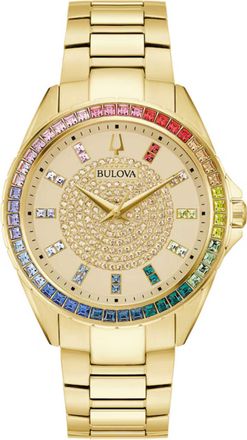 Bulova Crystal Phantom Mens Watch
