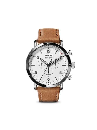 Shinola Orologio Canfield Sport 45mm - Bianco