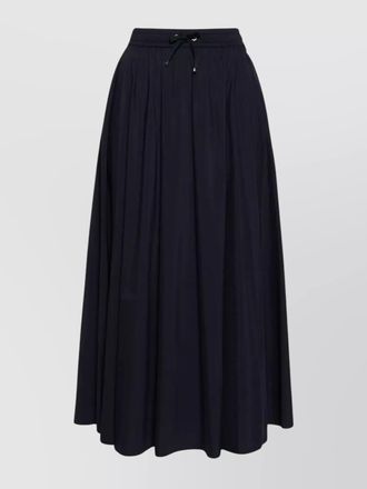Herno pleated midi skirt