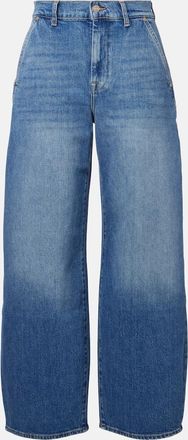 7 For All Mankind Jeans Bonnie a vita alta e gamba larga