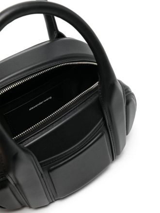Alexander Wang Womens Roc Leather Shoulder Bag Black >