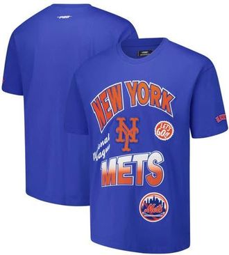 Pro Standard Mens Pro Standard Royal New York Mets Turn It Up Dropped Shoulder T-Shirt at Nordstrom, Size Xx-Large
