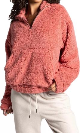 Thread & Supply Voyage Pullover Top In Brick Red