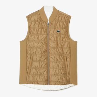 Lacoste Womens Lacoste Golf Gilet in Beige