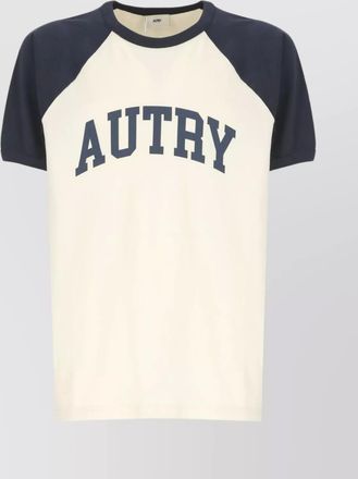 Autry short sleeves contrasting color