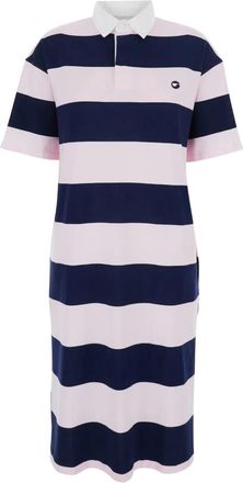 Coperni Gestreepte maxi-jurk met borduurwerk - Roze