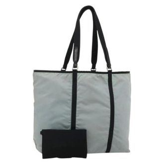 Prada Pre-owned Tote Bags, female, Blue, Size: ONE SIZE Pre-owned Vintage Tote Bag