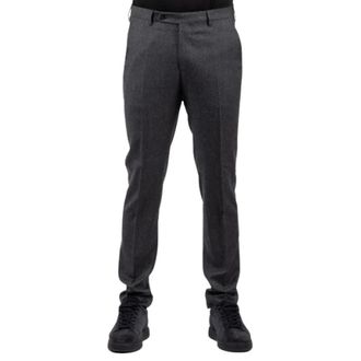 Berwich Morello Broek - Heren - Broeken - Grijs - Maat: M Wol