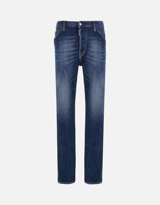 Dsquared2 Mens Dsquared2 Navy Blue Cool Guy Jeans - Size: 32/36