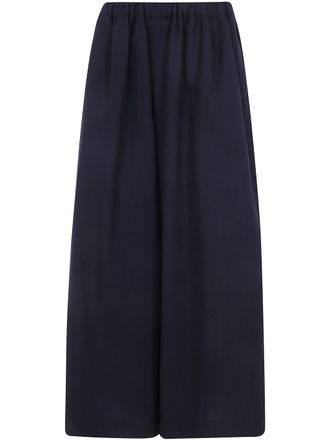 Comme Des Gar&ccedil;ons Trousers Wide-Leg Wool Georgette