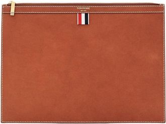 Thom Browne Medium Document Holder In TB Vacchetta