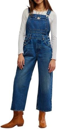Free People Deep Trance Denim Overalls in Reverie at Nordstrom Rack, Size X-Small
