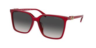 Michael Kors MK2197F CANBERRA Asian Fit 39558G Womens Sunglasses Red Size 58