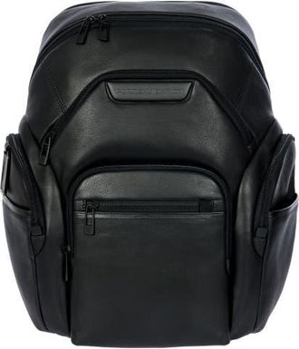 Porsche Design Roadster Leather EVO Backpack L in Black at Nordstrom, Size Large