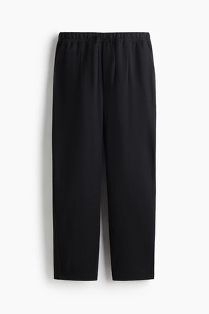 H&M Hose in Relaxed Fit - Schwarz