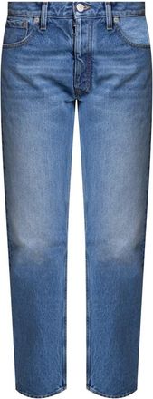 Maison Margiela Versleten jeans - Dames - Regular Fit Jeans - Blauw - XS - Jeans