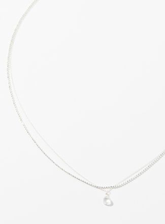 Simons Womens Drop pendant necklace