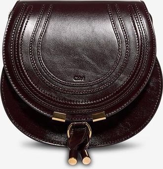 Chlo&eacute; Schultertasche aus Nubuckleder Marcie Small