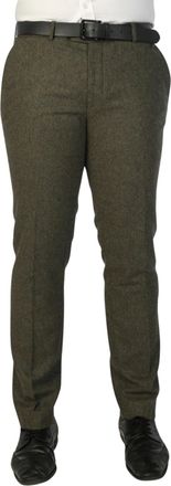 PAUL ANDREW Oscar Wool Blend Trouser Tweed Formal Pants