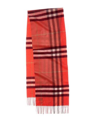 Burberry Classic Check Cashmere Scarf