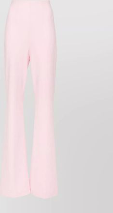 Sportmax high-rise trousers with back pocket and flared leg