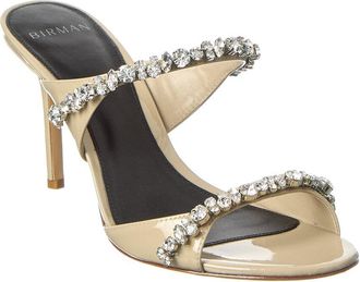 Alexandre Birman Gianna Crystal 85 Patent Sandal