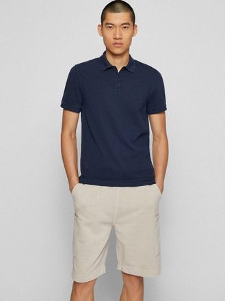 HUGO BOSS Mens Dark Blue Prime Polo Shirt - Navy - Size X-Large