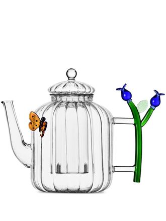 Ichendorf Botanica glazed-finish teapot - unisex - glass/BOROSILICATE - OS - White