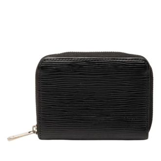 Louis Vuitton Pre-owned Wallets, female, Black, Size: ONE SIZE Pre-owned Coin Pouch