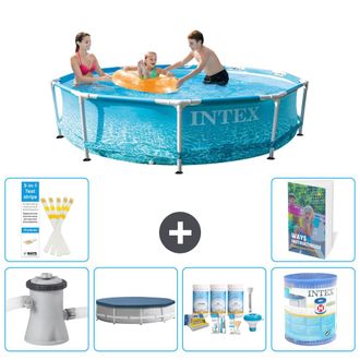 Intex Piscina Con Estructura Redonda - 305x76 Cm - 7-piezas S208