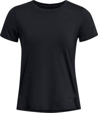 Under Armour Dames/Dames Launch Elite T-shirt met korte mouwen (Zwart)