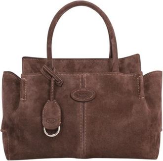Tod's DBK Shopping Piccola - Dames - Shoppers - Bruin - ONE Size - Leer - Tassen