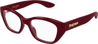 Saint Laurent SL 924 Bril - Dames - Accessoires - Rood - Maat: 52 MM