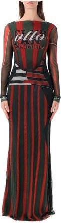 Ottolinger Vestido Largo de Malla - Dresses - Mujer - Multicolor - S