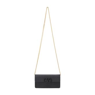 Valentino Dames, Tassen, Zwart, Maat: ONE Size Leer
