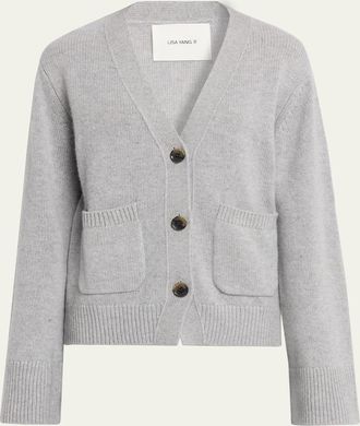 Lisa Yang Danni Cashmere V-Neck Cardigan