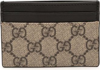 Gucci Pre-owned Wallets, female, Brown, Size: ONE SIZE Pre-owned Card Case